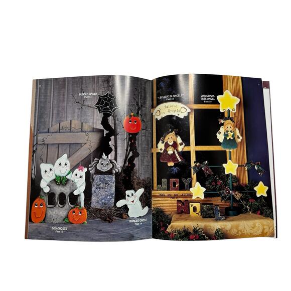 Vintage Fun For The Fallidays Vol III Viking Folk Art Craft Book Michelle Steel - Picture 5 of 7